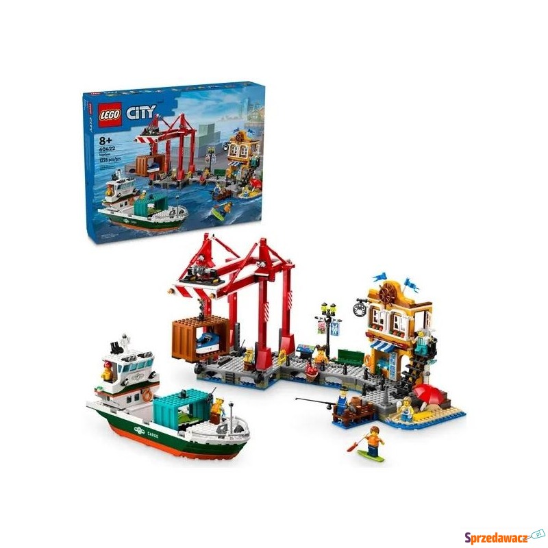 Klocki konstrukcyjne LEGO City 60422 Nadmorski... - Klocki - Łomża