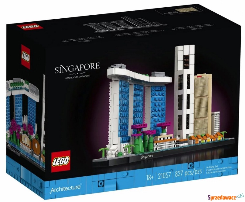 Klocki konstrukcyjne LEGO Architecture 21057 Singapur - Klocki - Mysłowice