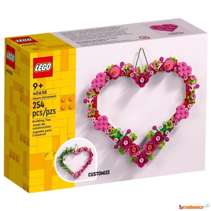 Klocki konstrukcyjne LEGO 40638 Ozdoba w kszt... - Klocki - Kędzierzyn-Koźle