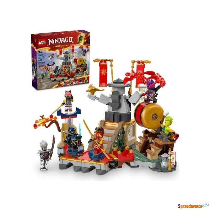 Klocki konstrukcyjne LEGO Ninjago 71818 Arena... - Klocki - Szczecinek