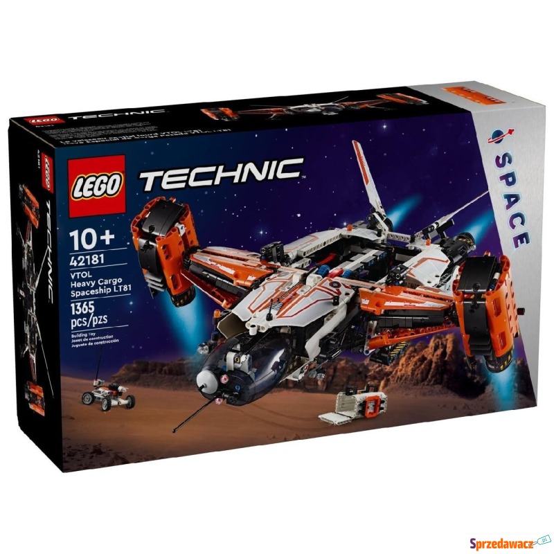 Klocki konstrukcyjne LEGO Technic 42181 Trans... - Klocki - Wrocław