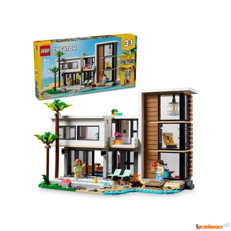 Klocki konstrukcyjne LEGO Creator 31153 Nowoczesny... - Klocki - Szczecin