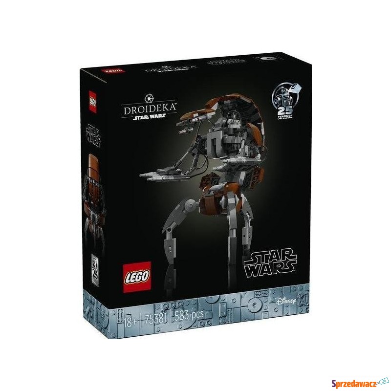 Klocki konstrukcyjne LEGO Star Wars 75381 Droideka - Klocki - Biała Podlaska