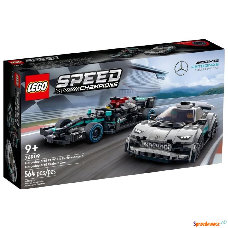 Klocki konstrukcyjne LEGO Speed Champions 76909... - Klocki - Gdańsk