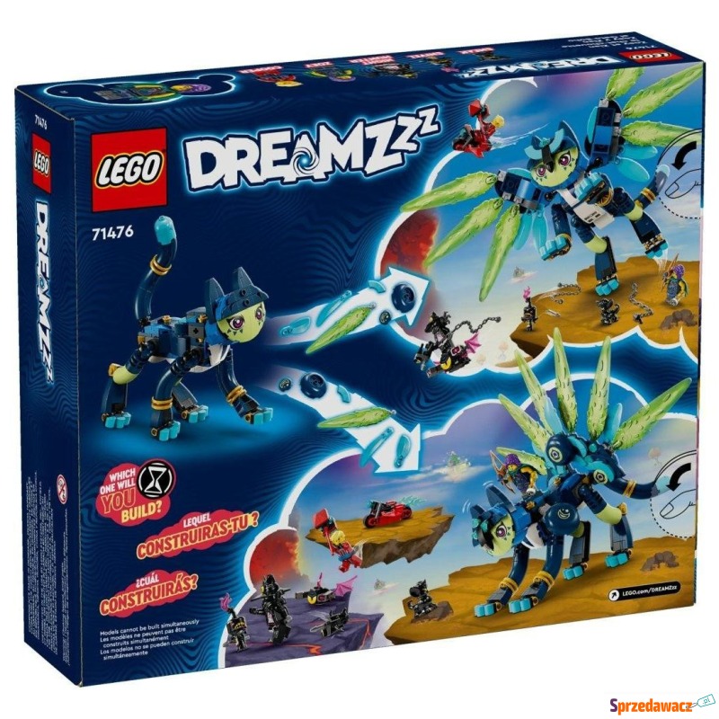 Klocki konstrukcyjne LEGO Dreamzzz 71476 Zoey... - Klocki - Częstochowa