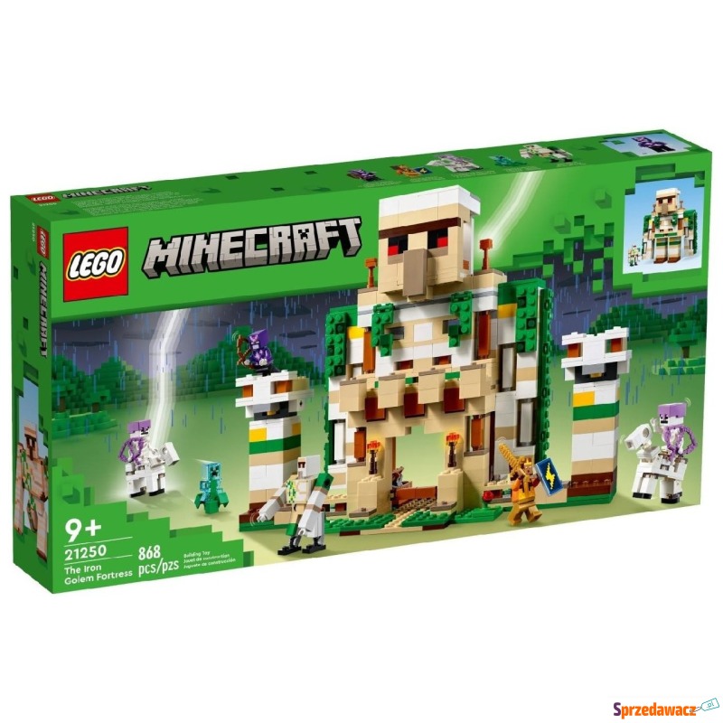 Klocki konstrukcyjne LEGO Minecraft 21250 Forteca... - Klocki - Wrocław