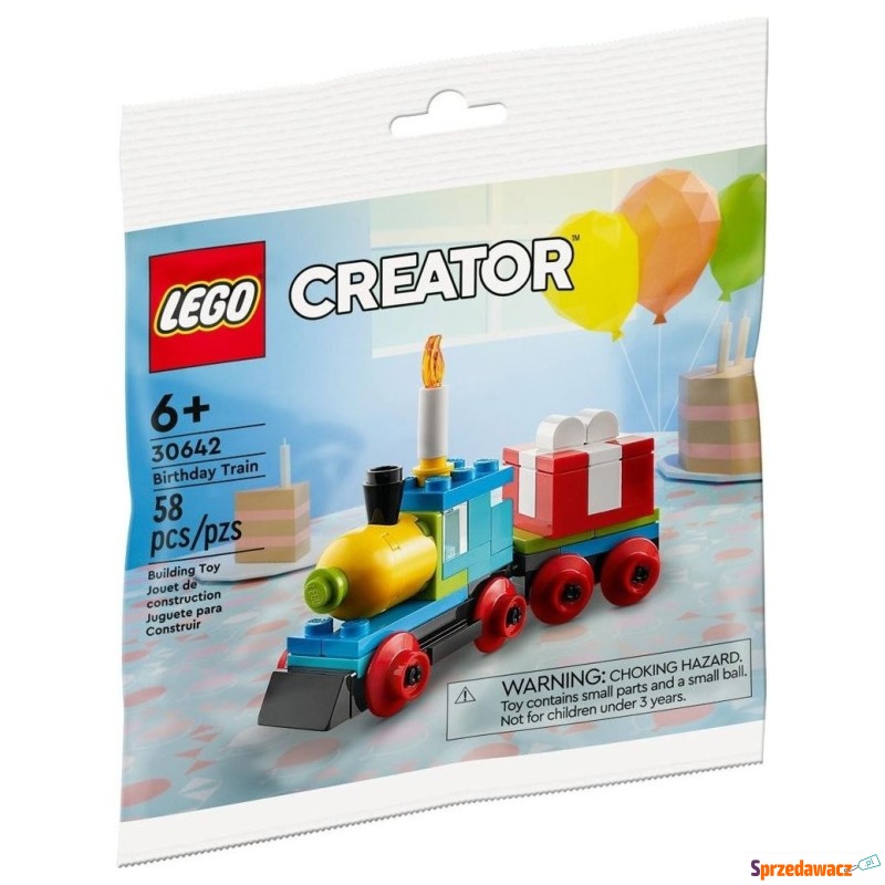 Klocki konstrukcyjne LEGO Creator 30642 Pociąg... - Klocki - Kwidzyn