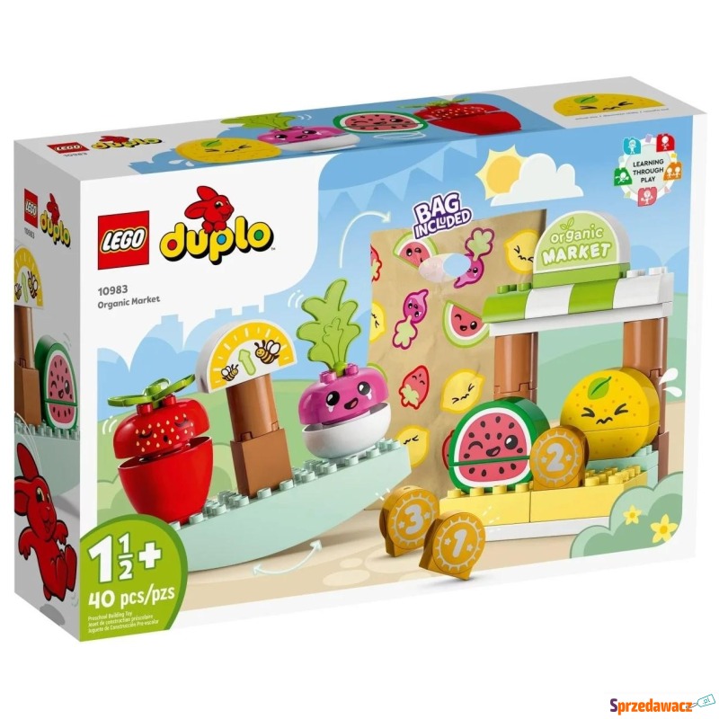 Klocki konstrukcyjne LEGO Duplo 10983 Ryneczek... - Klocki - Nowy Sącz