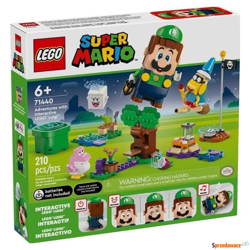 Klocki konstrukcyjne LEGO Super Mario 71440 P... - Klocki - Grodzisk Wielkopolski