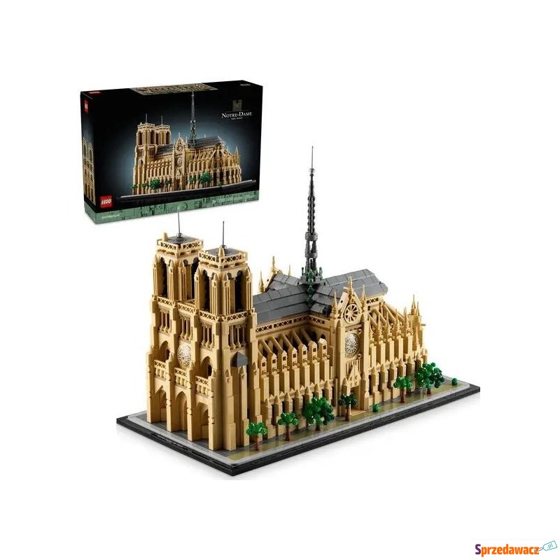 Klocki konstrukcyjne LEGO Architecture 21061... - Klocki - Grudziądz