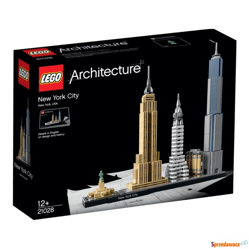 Klocki konstrukcyjne LEGO Architecture Nowy Jork... - Klocki - Wrocław