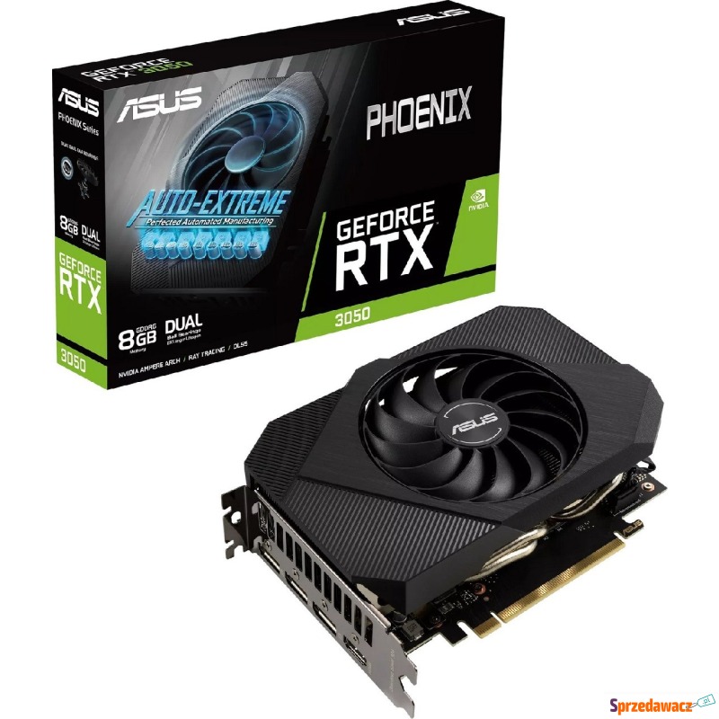 ASUS GeForce RTX 3050 Phoenix 8GB LHR - Karty graficzne - Bielsko-Biała