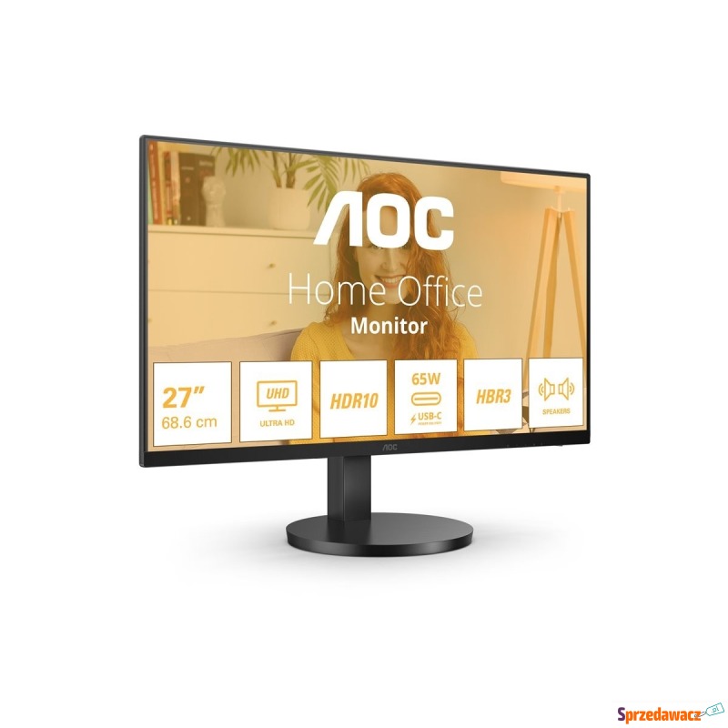 AOC U27B3CF 27inch 3840x2160 2xHDMI USB Black - Monitory LCD i LED - Bytom