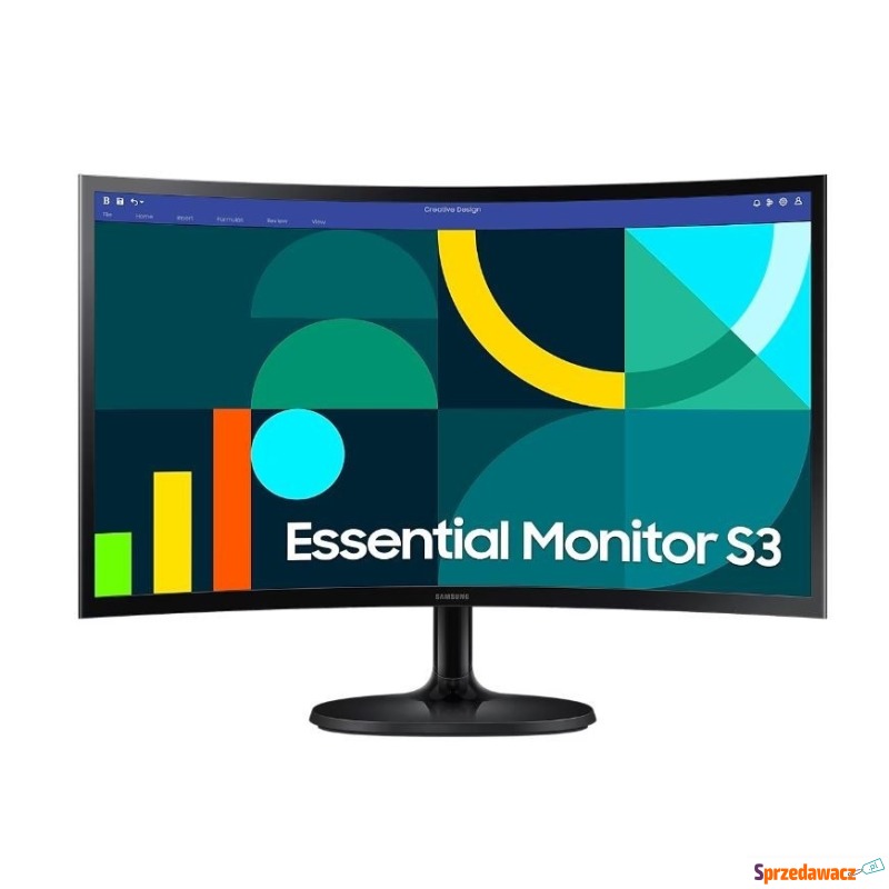 Samsung Monitor 27 cali S36GD VA 1920x1080 FHD... - Monitory LCD i LED - Słupsk