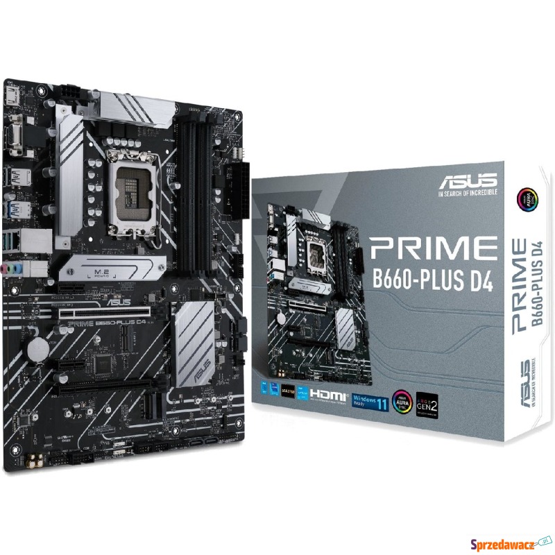 ASUS PRIME B660-PLUS D4 - Płyty główne - Toruń