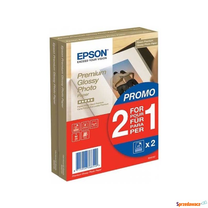 Jednostronny Epson Premium Glossy Photo Papier... - Papier biurowy - Kalisz