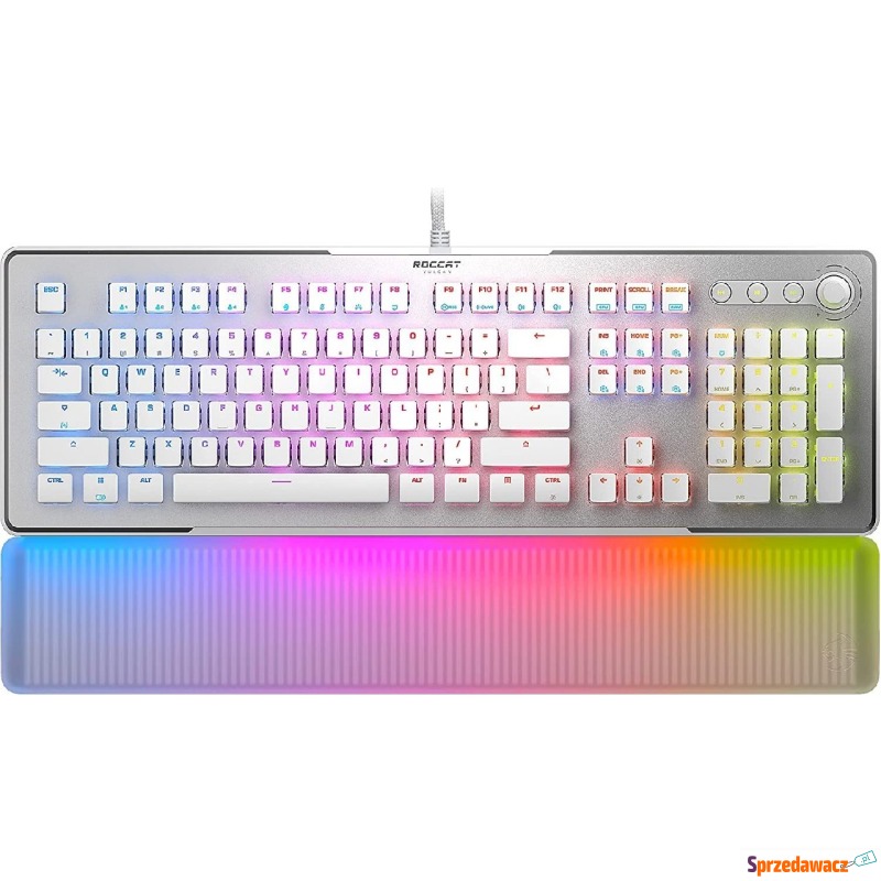 Roccat Vulcan II Max Aimo RGB Red Switch White - Klawiatury - Ostróda