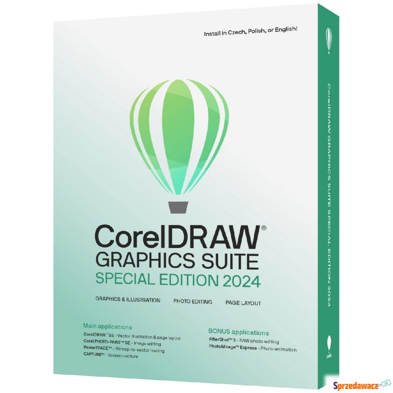 CorelDRAW Graphics Suite Special Edition 2024... - Grafika, multimedia - Stargard Szczeciński