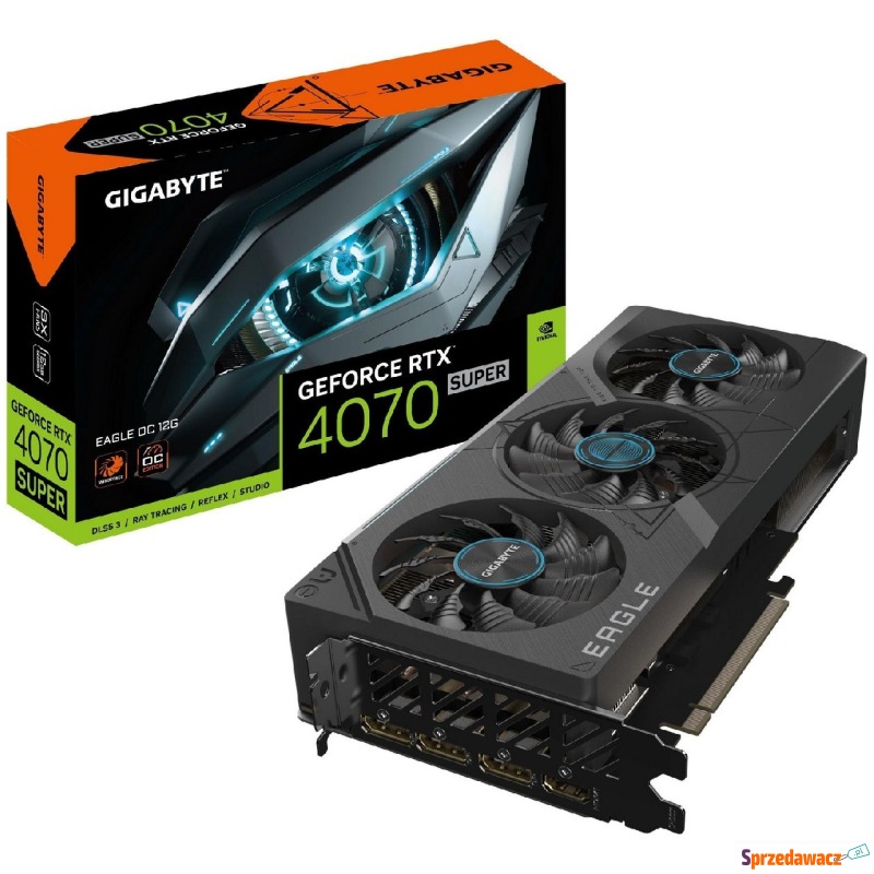 Gigabyte GeForce RTX 4070 SUPER EAGLE OC 12GB... - Karty graficzne - Włocławek