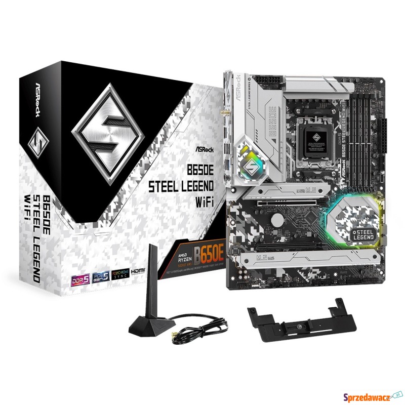 ASRock B650E Steel Legend WiFi - Płyty główne - Słupsk