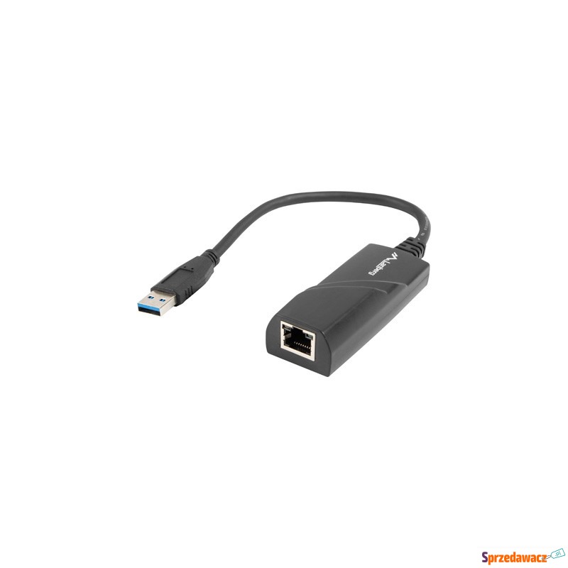 Lanberg karta sieciowa USB 3.0 1x RJ45 1Gb na... - Karty sieciowe - Radom