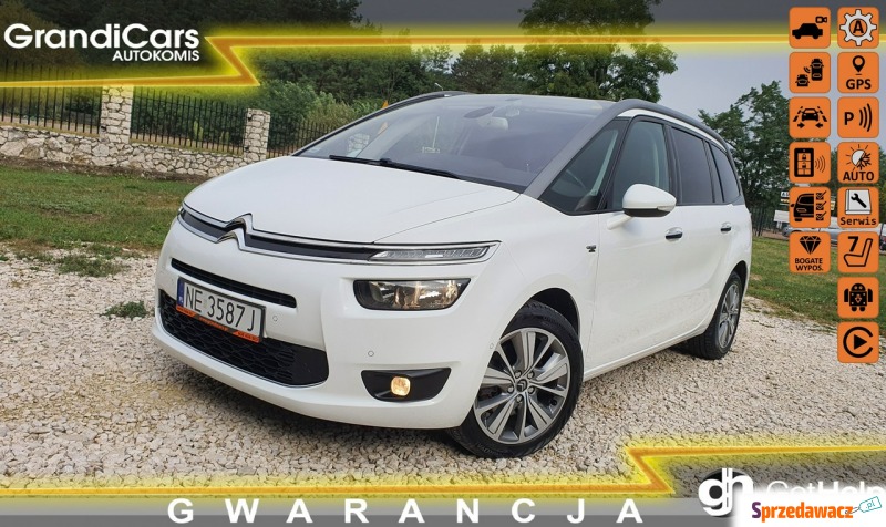 Citroen C4 Grand Picasso - 2.0 HDI Exclusive #... - Samochody osobowe - Chmielnik