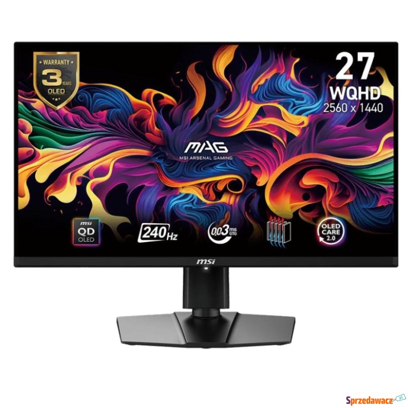 MSI MAG 271QPX QD-OLED E2 - Monitory LCD i LED - Wrocław