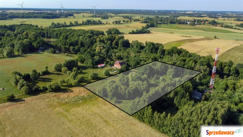 Działka budowlana Kiersiny sprzedam, pow. 10 624 m2  (1.06ha), uzbrojona