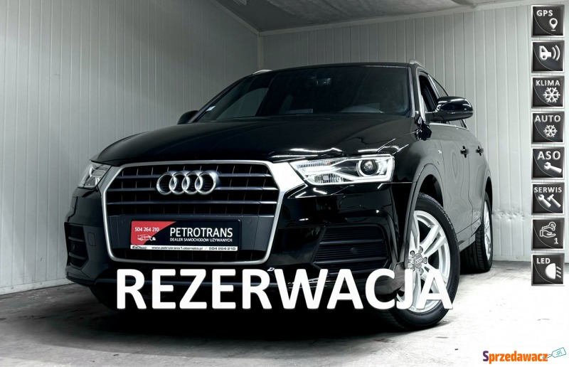 Audi Q3  SUV 2016,  2.0 diesel - Na sprzedaż za 58 900 zł - Mrągowo