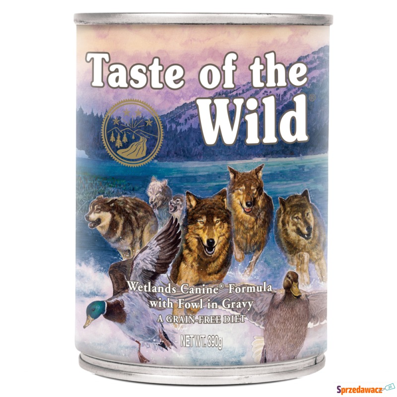 Taste of the Wild Wetlands - 12 x 390 g - Karmy dla psów - Zamość