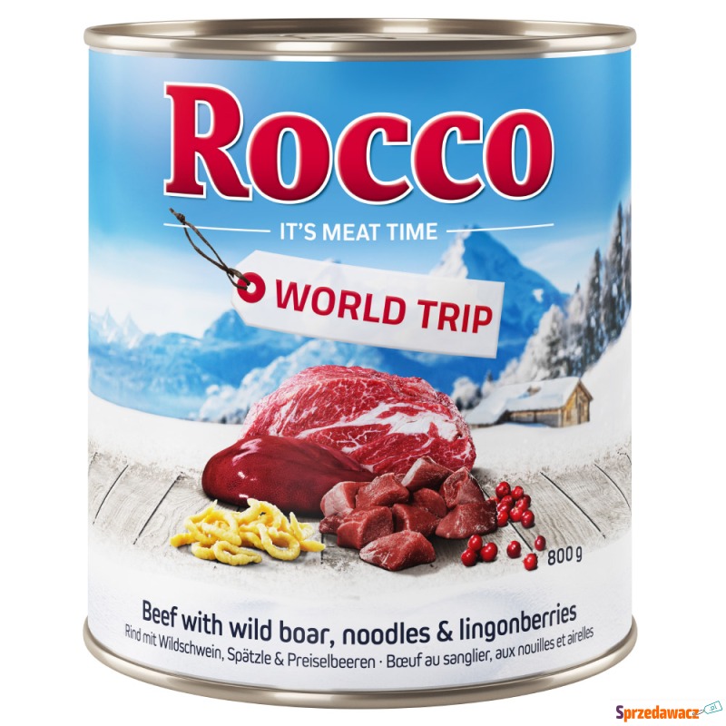 Rocco Podróże "Austria" - 6 x 800 g - Karmy dla psów - Szczecin