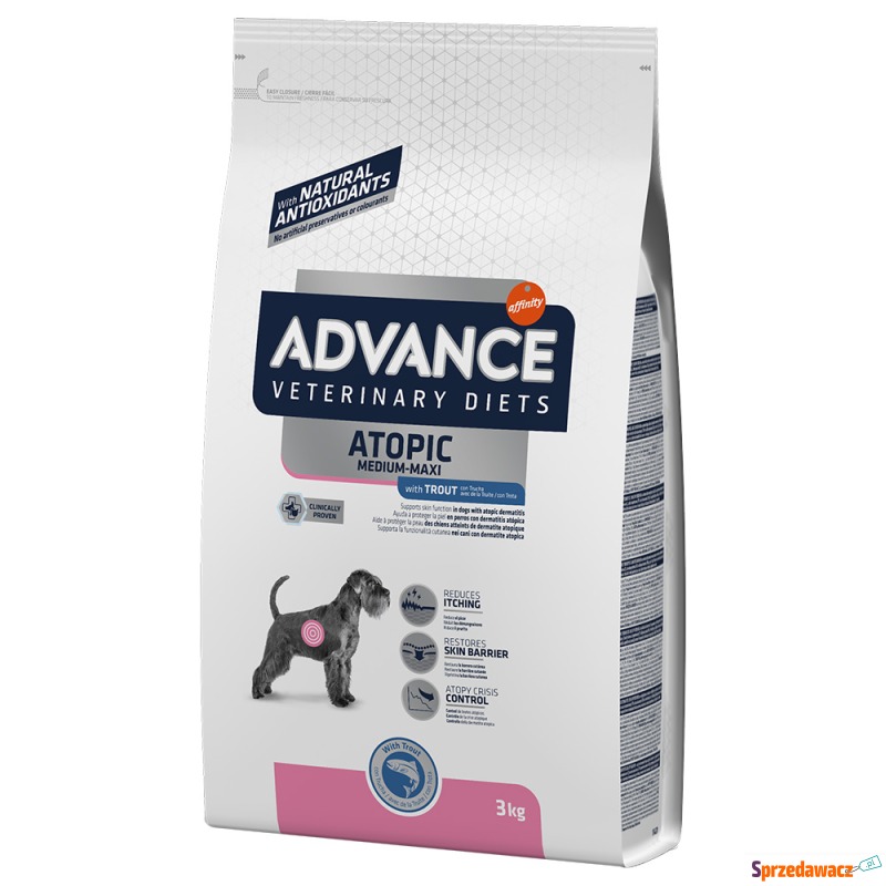 Advance Veterinary Diets Atopic, pstrąg - 3 kg - Karmy dla psów - Starachowice