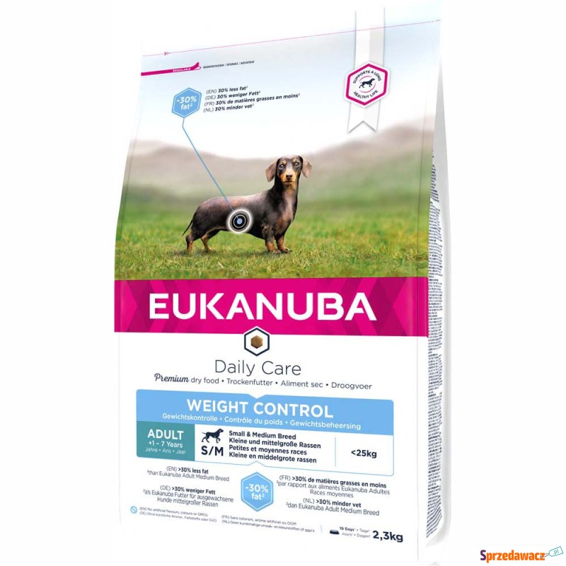 Eukanuba Daily Care Weight Control Small/Medium... - Karmy dla psów - Chruszczobród