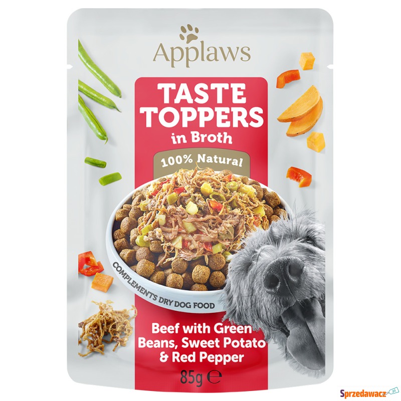 Applaws Taste Toppers w bulionie, 12 x 85 g -... - Karmy dla psów - Otwock