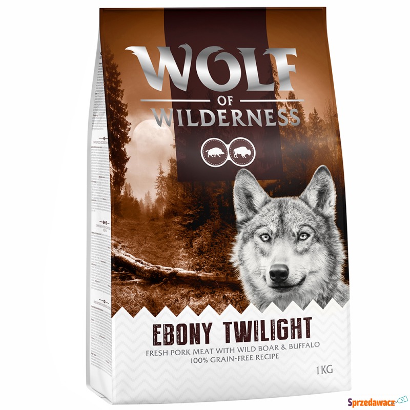 Wolf of Wilderness "Ebony Twilight", dzik i b... - Karmy dla psów - Włocławek