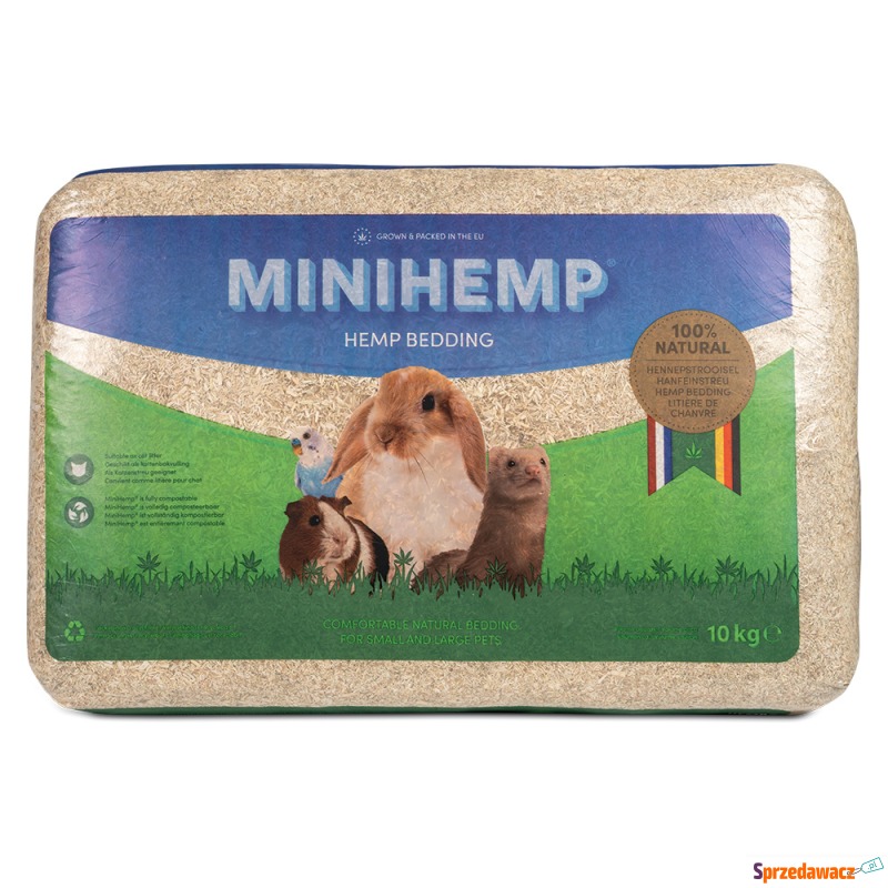 Minihemp Hemp Bedding - 10 kg - Akcesoria - Bytom