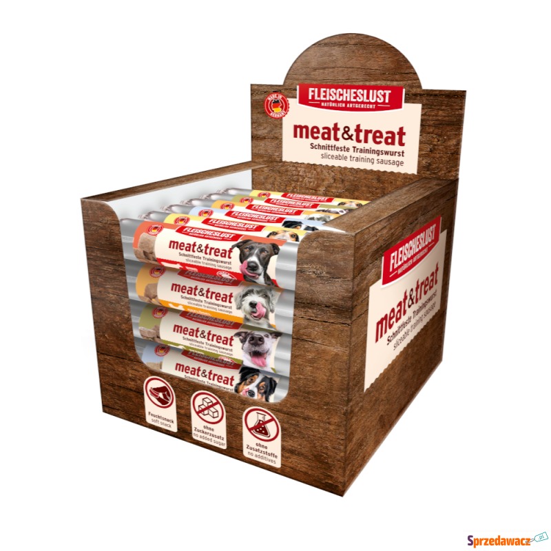 Fleischeslust meat & treat, 33 x 80 g - Pakiet... - Przysmaki dla psów - Białystok