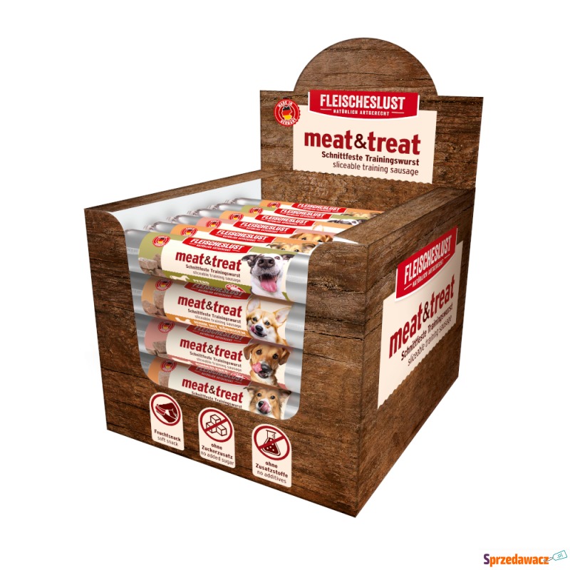 Fleischeslust meat & treat, 33 x 80 g - Pakiet... - Przysmaki dla psów - Jelenia Góra