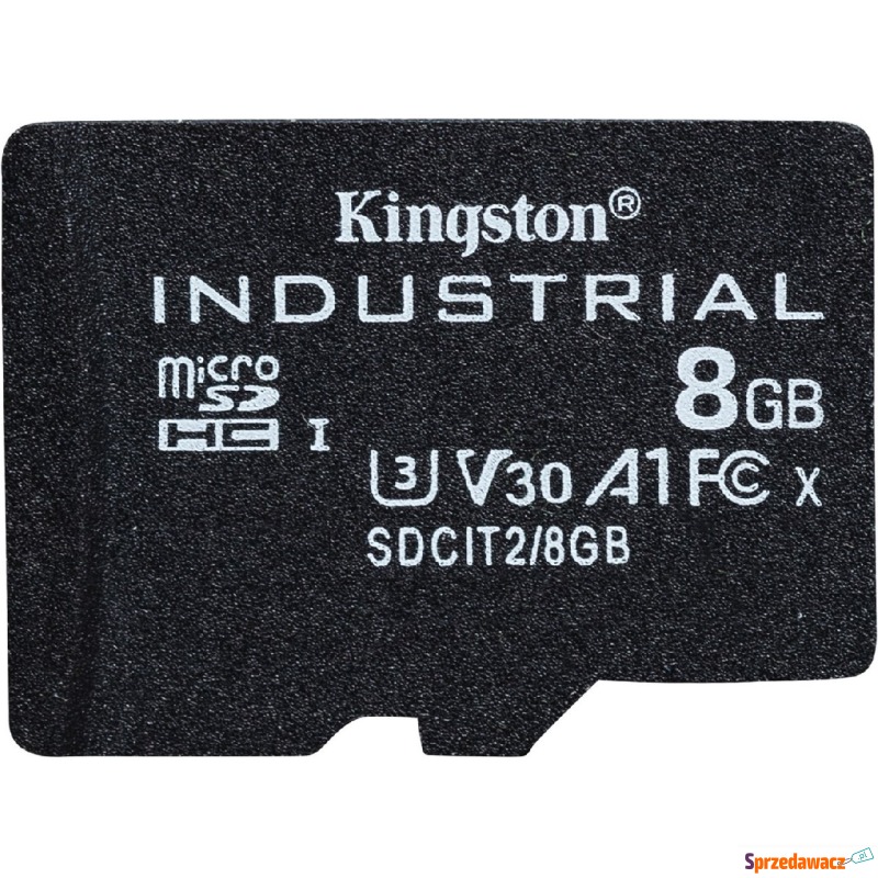 Kingston Industrial microSDHC 8GB Class 10 A1... - Karty pamięci, czytniki,... - Starachowice