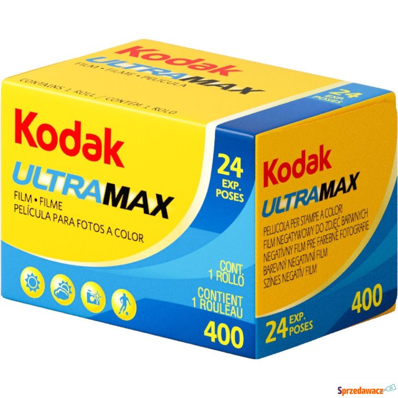 Kodak 135 Ultramax 400-24x1 boxed - Akcesoria fotograficzne - Lędziny