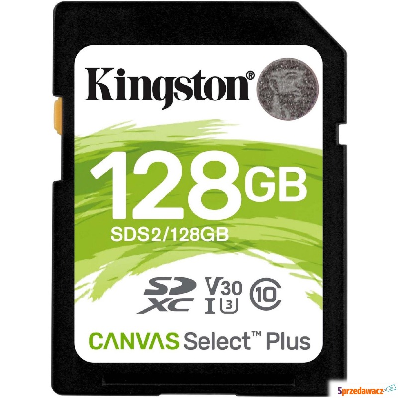 Kingston SDXC Canvas Select Plus 128GB 100R Class... - Karty pamięci, czytniki,... - Szczecin