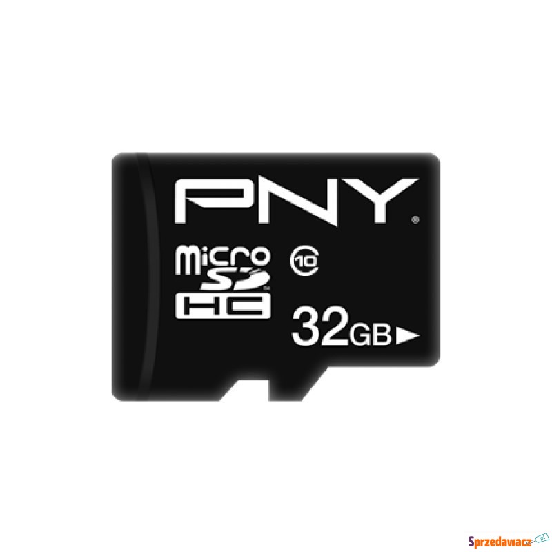 PNY Performance Plus microSDHC 32GB + Adapter... - Karty pamięci, czytniki,... - Elbląg