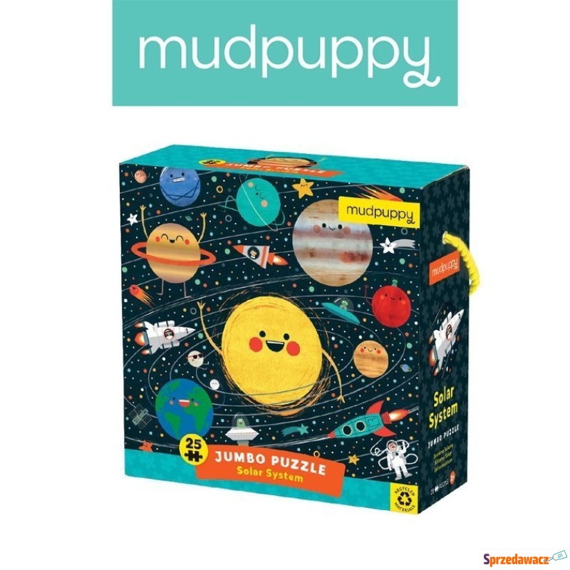 Mudpuppy, Puzzle podłogowe Jumbo układ słonec... - Puzzle - Elbląg