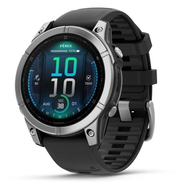 Garmin Fenix E 47mm Srebrny