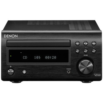 Miniwieża Denon RCD-M41B + SC-M41 wiśniowe