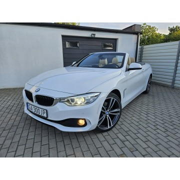 BMW 428 - 2.0 turbo 245KM 4x4 benzyna CABRIO automat BEZWYPADEK zadbany