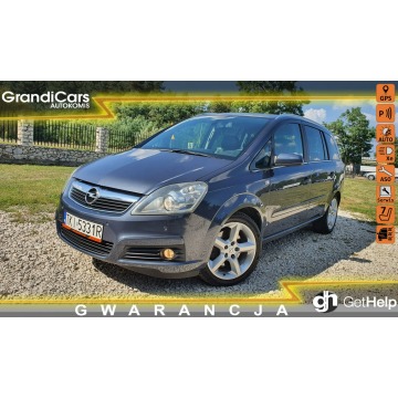Opel Zafira - 2.0 TURBO 200KM # NAVI # Climatronic # Parktronic # Skóra # 7 Osobowa