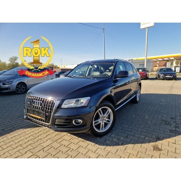 Audi Q5 - Panorama*Ele.Klapa*Bi-Xenon*Key-Less*Kamera*Skóra*Czujniki*Gwarancja