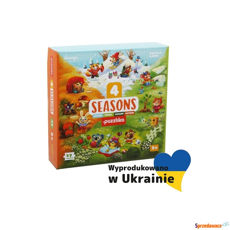 Puzzlika, Puzzle 4 niesamowite pory roku - Puzzle - Krzeszów