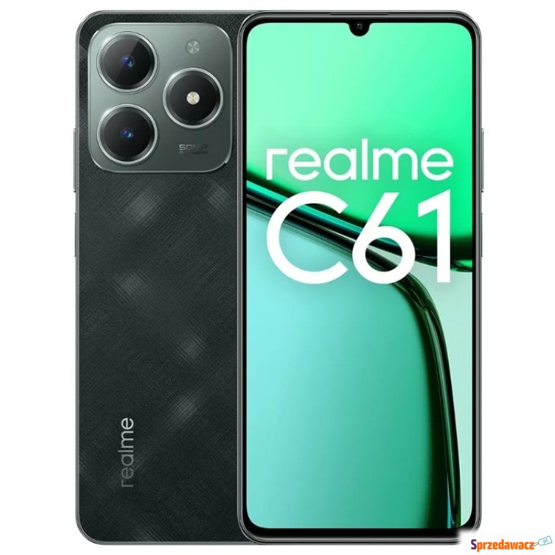 realme C61 6/256GB Dark Green - Telefony komórkowe - Łódź